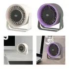 Mini Desk Fan Circulator Fan Rechargeable, Air Cooling Fan Portable Fan Personal