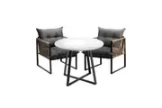 Livsip Outdoor Dining Set Furniture 2 Seater Patio Setting