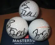 BRYSON DECHAMBEAU HAND SIGNED PRACTICE GOLF BALL UNFRAMED + PHOTO PROOF C.O.A
