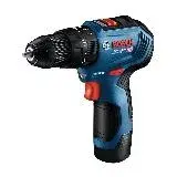 BOSCH 博世 12V鋰電無刷震動電鑽起子機GSB 12V-30(雙電2.0AH)-全新金屬夾頭