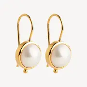Garland Pearl Earring
