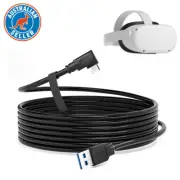 Link Cable for Oculus Quest 3,16.5Ft/5M for Gaming and Steam,High Speed Data Tra