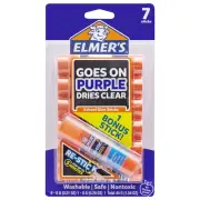 Elmer’s Disappearing Purple Glue Sticks with Bonus Re-Stick Glue Stick, 6 + 1
