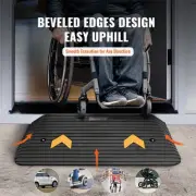 Rubber Ramp Threshold 6 Sizes Cuttable Kerb Driveway Durable Accessibility