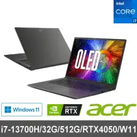 在飛比找momo購物網優惠-【Acer 宏碁】14.5吋i7 RTX獨顯效能筆電(Swi