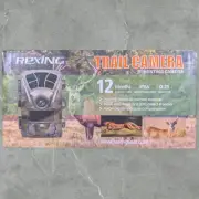 Rexing Digital Trail Camera H2 4K Wi-Fi 20MP 1 Year Standby IP56 .2s Reaction