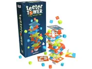 Gamewright Teeter Tower Dicey Dexterity Board Game for Ages 8+ (GWI7124)