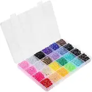 SAFIGLE 24000pcs Flatback Nail Rhinestones Vibrant Colors Rainbow Gems for DIY Crafts Nail Art Jewelry Making Easy Application for Parties and Events