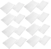 jojofuny 40pcs Book Sleeve Transparent Book Covers for Protectors for School Supplies Easy Application for Magazines Textbooks