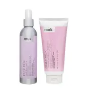 Muk Deep Muk Ultra Soft Leave-in Conditioner and 1 Minute Treatment Duo Pack