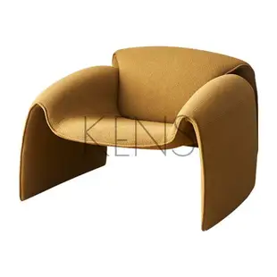 【KENS】沙發 沙發椅 輕奢單人沙發椅簡約客廳異形造型M字休閑螃蟹設計師創意老虎椅