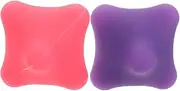 GANAZONO 2Pcs Hexagonal Hand Massage Balls Finger Strengthening Therapy Balls for Hand Care Portable Grip Exerciser for Athletes and Musicians Durable Safe