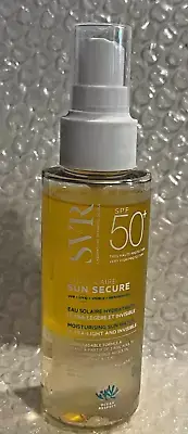 New SVR Sun Secure Eau Solaire SPF50+ Hydratante Ultra- Light Invisible 100ML