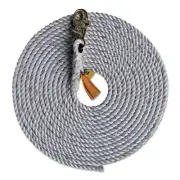 Rope Lifelines with Snap Hooks, 30 ft, Self-Locking Snap Hook, 310 lb 3M™