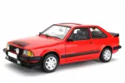 1:18 Sunstar H4996R Ford Escort RS 1600i Sunburst Red RHD 1984