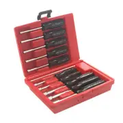Xcelite 413MM 10-Piece Metric Drilled Shaft Nut Driver Set with Case