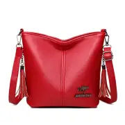 Pu Leather Fashion Luxury Shoulder Bags for Women New Designer Ladies Large Capacity Casual Crossbody Bag