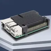 Metal Shell Easy To Install Metal Housing with Heatsink for RPI Raspberry Pi 4B