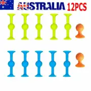12Pcs Sucker Darts Throwing Game Sticky Pop Table Family Toy Stress Reliver Toys