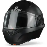 Evo ES KMA Blank Matt Black Modular Helmet