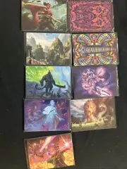 81 The Lost Caverns of Ixalan LCI Art Series Card Complete set NOT signed