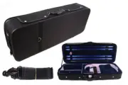 Viola Case 4/4 Size 16 Inch Oblong Case with Straps Music Sheet Bag Strong