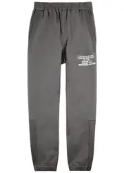 Helmut Lang Logo-print Cotton Sweatpants - Grey - L L