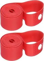 uxcell 2pcs Bicycle Rim Strip 22" x 20mm PVC Bike Tire Liner Bicycle Wheel Rim Tape Inner Tube Tape Anti-Scratched Guard Cushion Pad Protector for Road MTB Mountain Bike