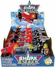 Kidsmania Shark Attack Candy Plane 12ct Box