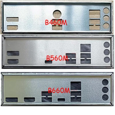1Pcs For ASRock B460M, B560M, B660M, B760M I/O Shield BackPlate Blende Bracket