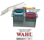 Wahl Clipper 5 in 1 BLADE or ATTACHMENT/GUIDE COMB STORAGE CASE Organizer