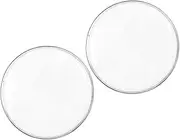 VICASKY Drum Skin Replacements 2 Pack Practice Pad Drum Covers Durable Polyester Lightweight