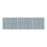 Kaplan Early Learning Sense of Place Carpet Runner - Blue - 2' x 8'