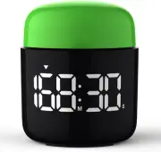 Timer Large Led Display, Table Stopwatch, Simple Manual Rotation Count Down &...