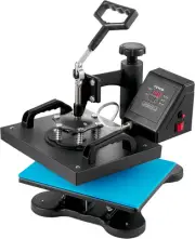 Heat Press, Clamshell 12X10In Sublimation Transfer Printer, Digital Precise LCD
