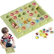 Animal Matching Game | Travel Games Animal Fruit Elimination Game | Multifunctional Logical Thinking Training Educational Animal Matching Card for Boys Girls