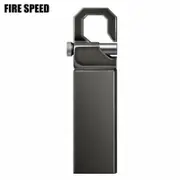 Fire Speed Usb 2.0 Metal Flash Drive 4Gb / 8Gb 16Gb 32Gb 64Gb 128Gb Pen Gray Usb Flash Drives