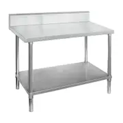 Modular Systems Workbench With Splashback - 2400mm W x 600mm D x 900mm H