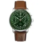Zeppelin 7614-4 Los Angeles Chronograph Brown Leather Strap Wristwatch
