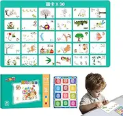Washable Paint For Kids - Handmade Art Kit With Drawing Card,Fun Finger Painting Kit, Finger Paint Paper, Toddler Paint For Toddler Borato