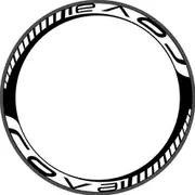 Bike Rim Wheel Stickers Bicycle Decals For SL Carbon Road Bike Waterproof Replacemant Safe Protector Reflective 2 WHEELS 700C Coustom Size