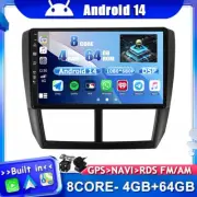 For Subaru Forester Impreza 2008-2013 Android 14 Car Stereo Radio GPS Head Unit