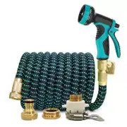 Expandable Double Metal Connector Garden Water Hose High Pressure Pvc Reel