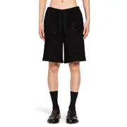 [LANEUS] LANEUS MAN BLACK SHORTS & SKIRTS Black