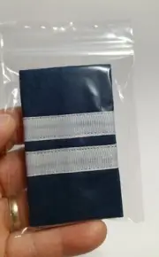 Candidate Pilot Epaulets 2 Bars White (NEW)