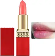 Walopola Waterproof Lipstick | Long Stay Lipstick For Women,Long Stay, Moisturizing All Day Lipstick, Natural Waterproof Women Girl Lipstick For Dry Lips For Lip Makeup