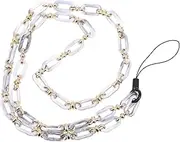 HOMOBABE Lost Phone Neck Lanyard Durable Hanging Strap for Mobile Devices Removable Design for Easy Use for Phones Id Holders and Keys present for Friends