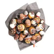 Luxe Donut and Strawberry Bouquet