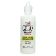 Tulip Dimensional Fabric Paint 4oz-Glow Natural FLGLOW-16066