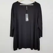 [ TS TAKING SHAPE ] Womens Black Debra Top NEW RRP $109.95 | Size L or AU 20
